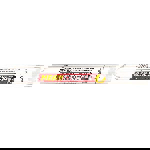 Mean Streak Marking Stick, Broad Bullet Tip, White